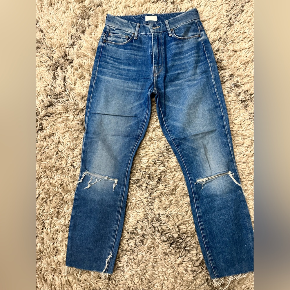 Mother high waisted looker ankle 24